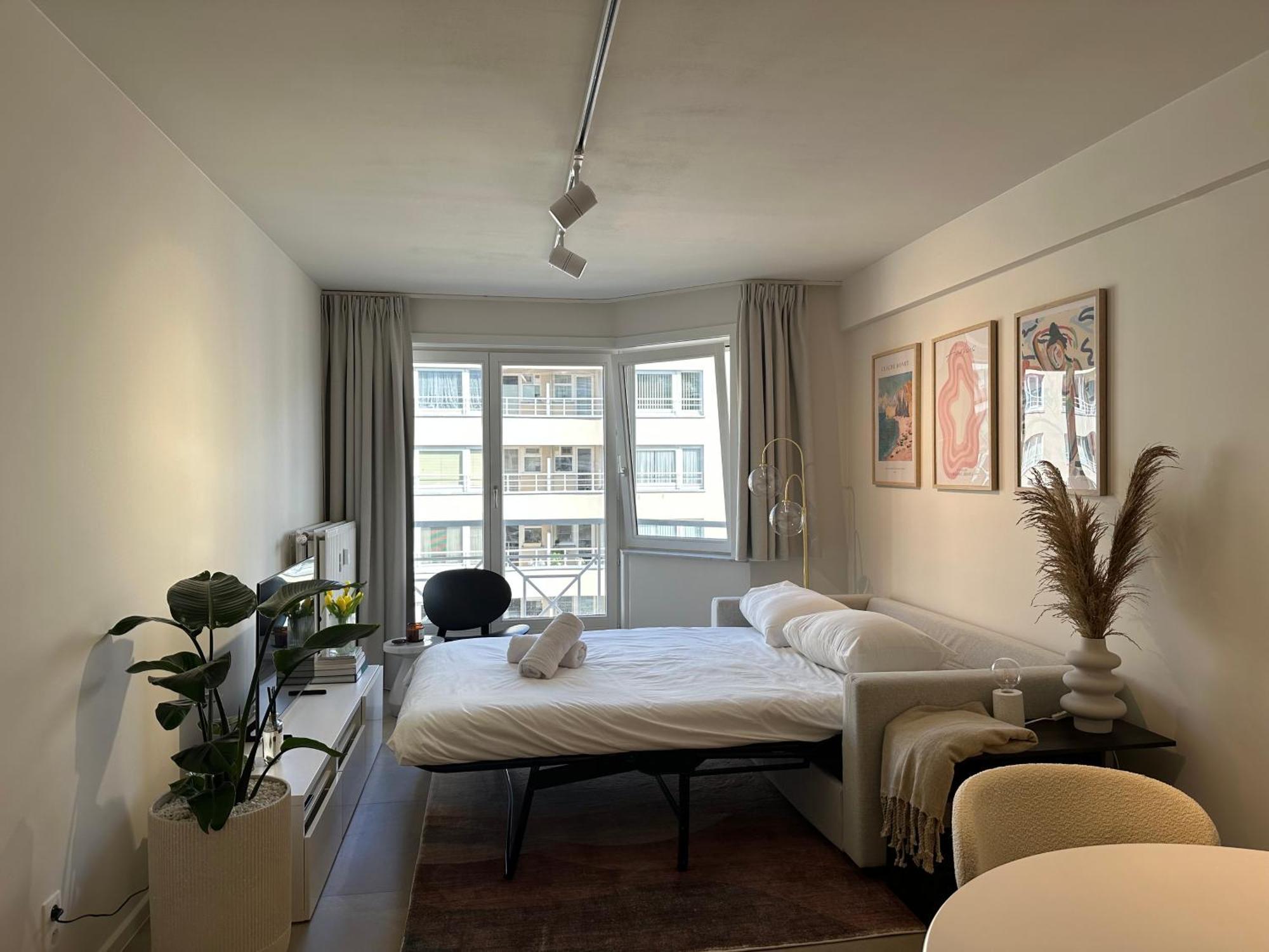 Studio F - 2 Personen - Op 250M Van De Zee Ostend Exterior foto